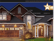 Tablet Screenshot of goldstarcontracting.com